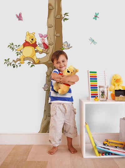 Komar Wandtattoo Winnie The Pooh Size (8 St), Künstler: Disney, 100x70 cm (Breite x Höhe), selbstklebendes Wandtattoo