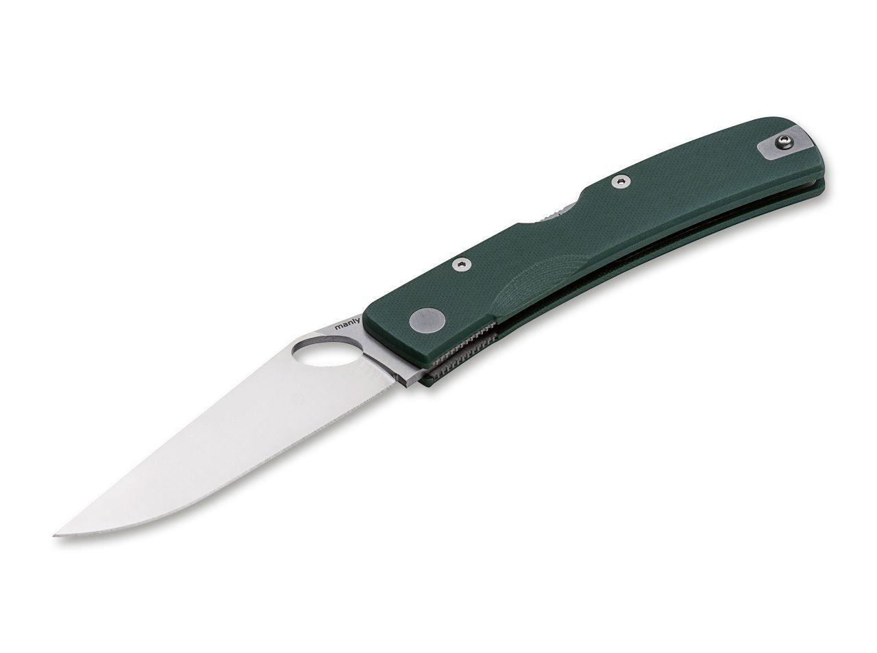 Manly Taschenmesser Taschenmesser Peak D2 Military Green