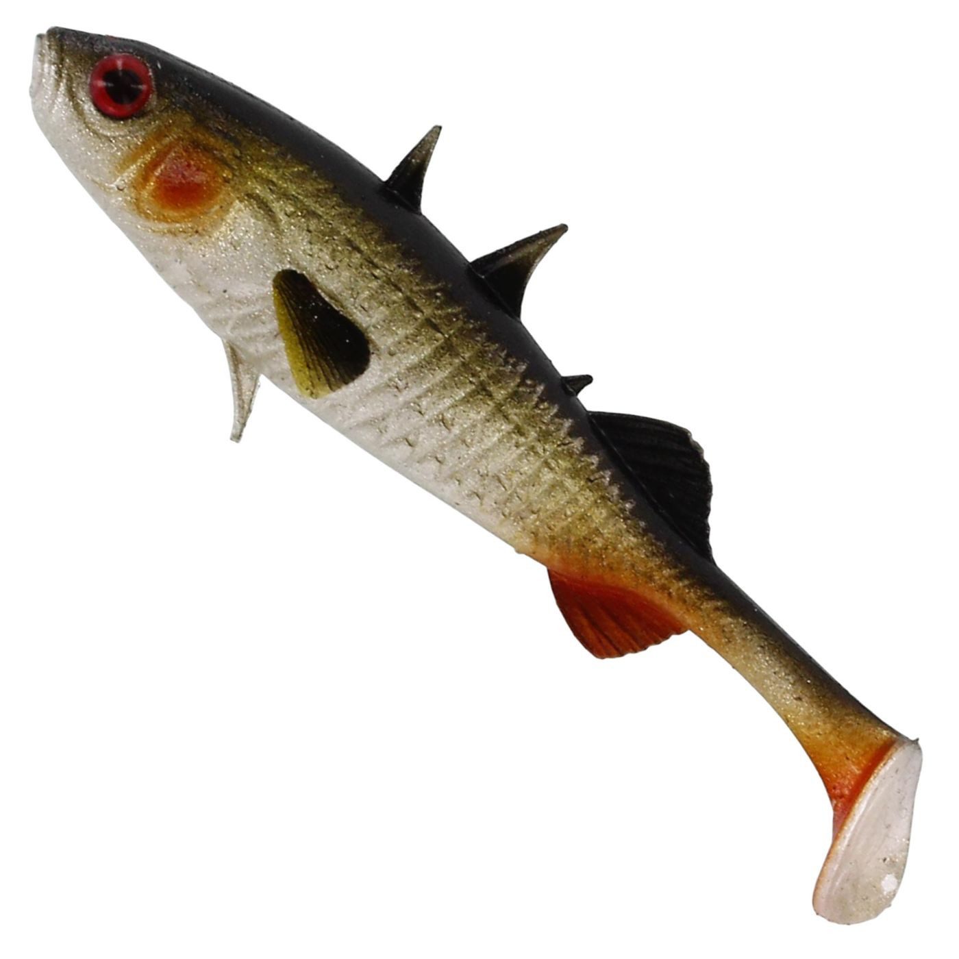 Kunstköder Westin Stanley the Stickleback Shadtail 9cm 7g - 5 Gummifische