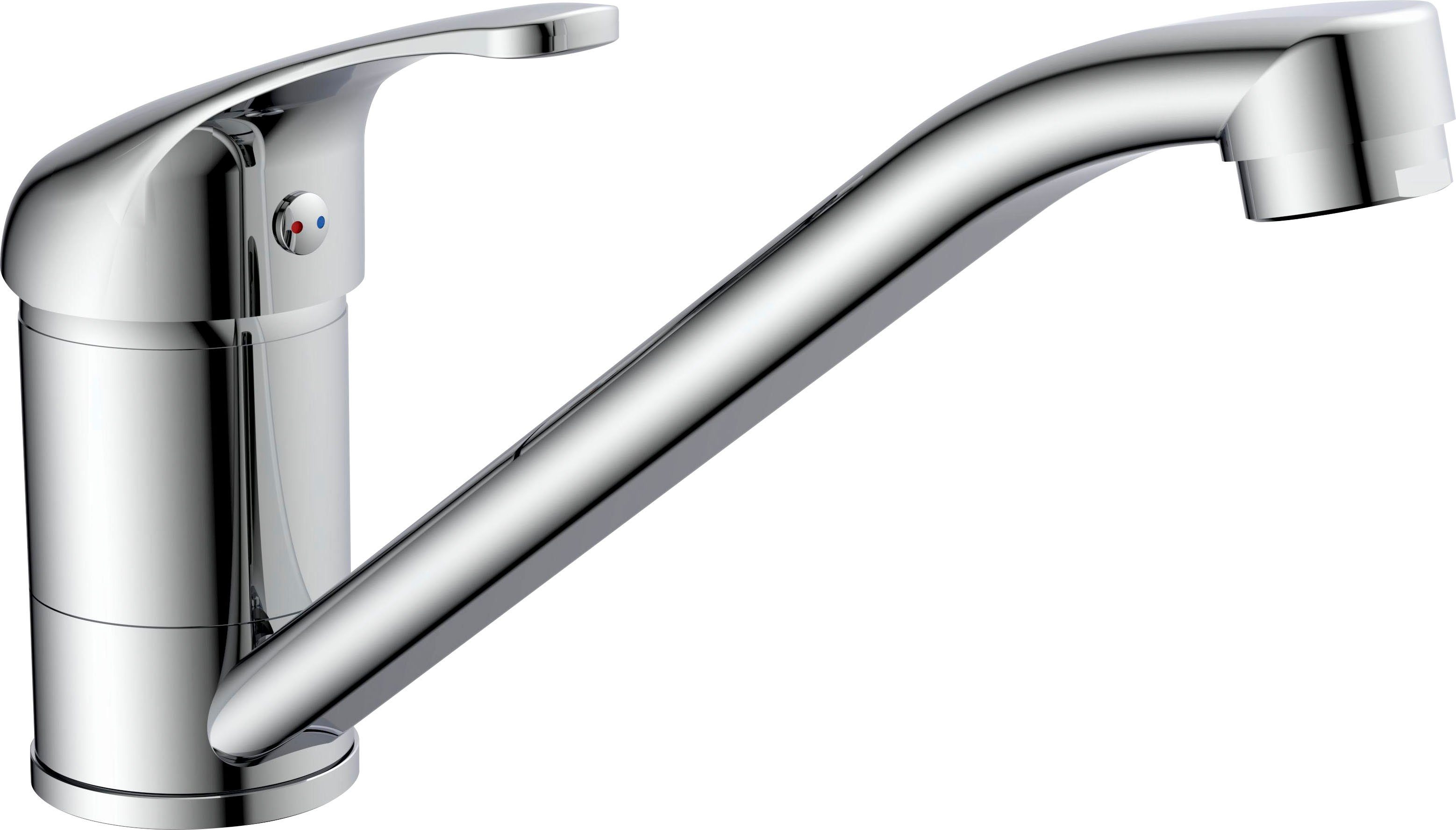 Eisl Spültischarmatur GRANDE VITA CLASSIC für drucklose Untertischgeräte, schwenkbarer Auslauf 360°