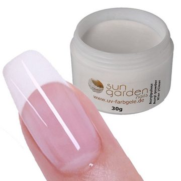 Sun Garden Nails UV-Gel Acryl Pulver klar 30g