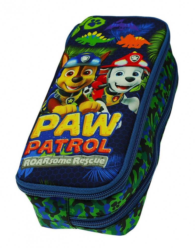PAW PATROL Federmäppchen Paw Patrol Dino Rescue Federmäppchen 23,5 cm