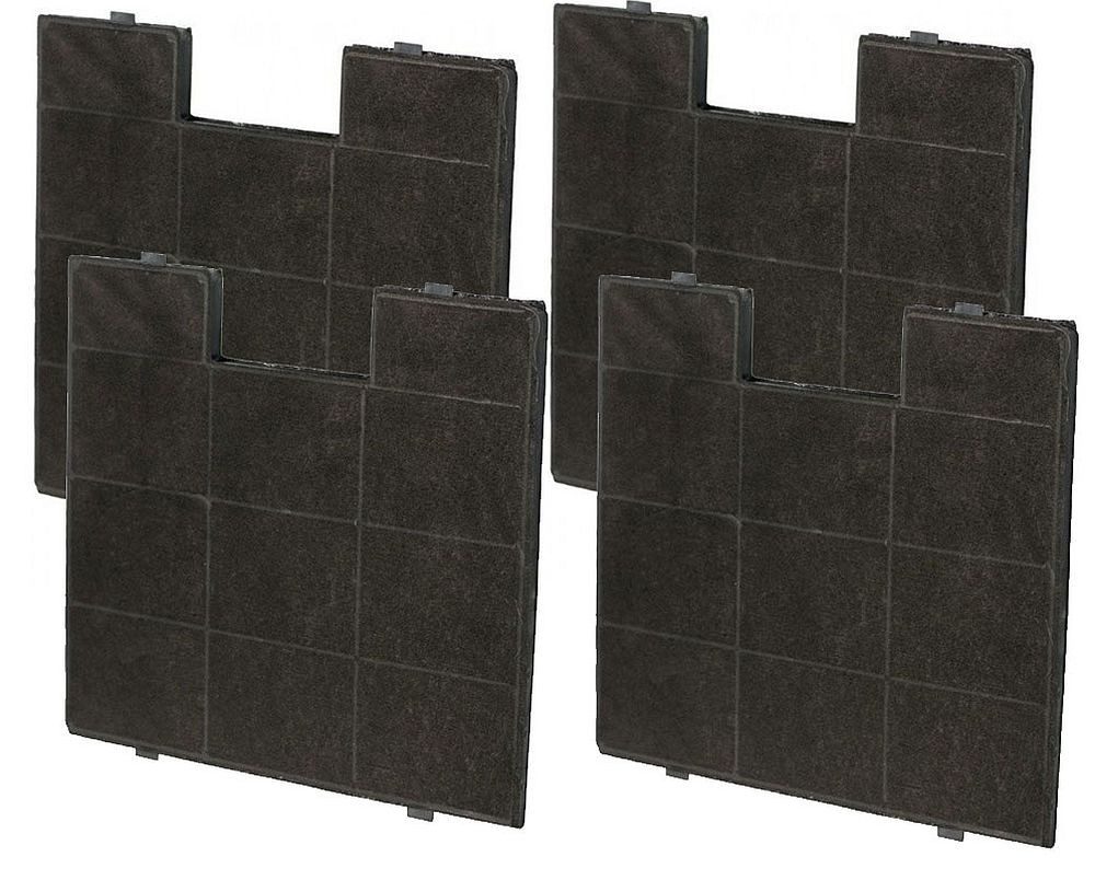 keenberk Aktivkohlefilter 4 Stück für Amica KF 17142 Dunstabzugshaube KH 17214 E und andere