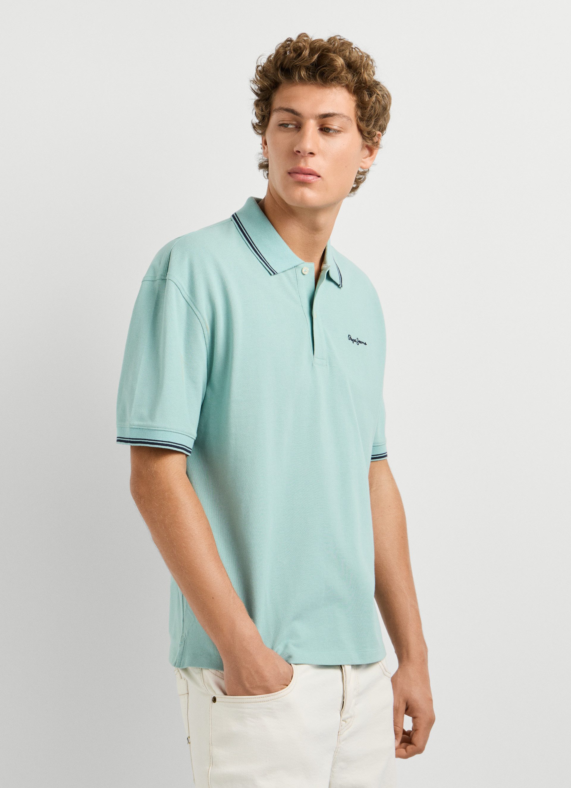 Pepe Jeans Poloshirt MATTHEW aus Baumwoll-Piqué