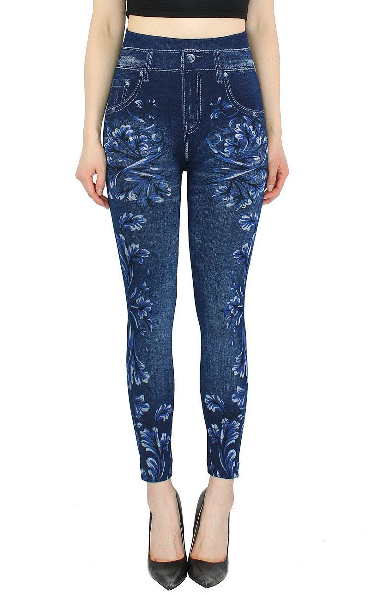 dy_mode Thermoleggings Thermo Leggings Damen Jeggings günstig online kaufen