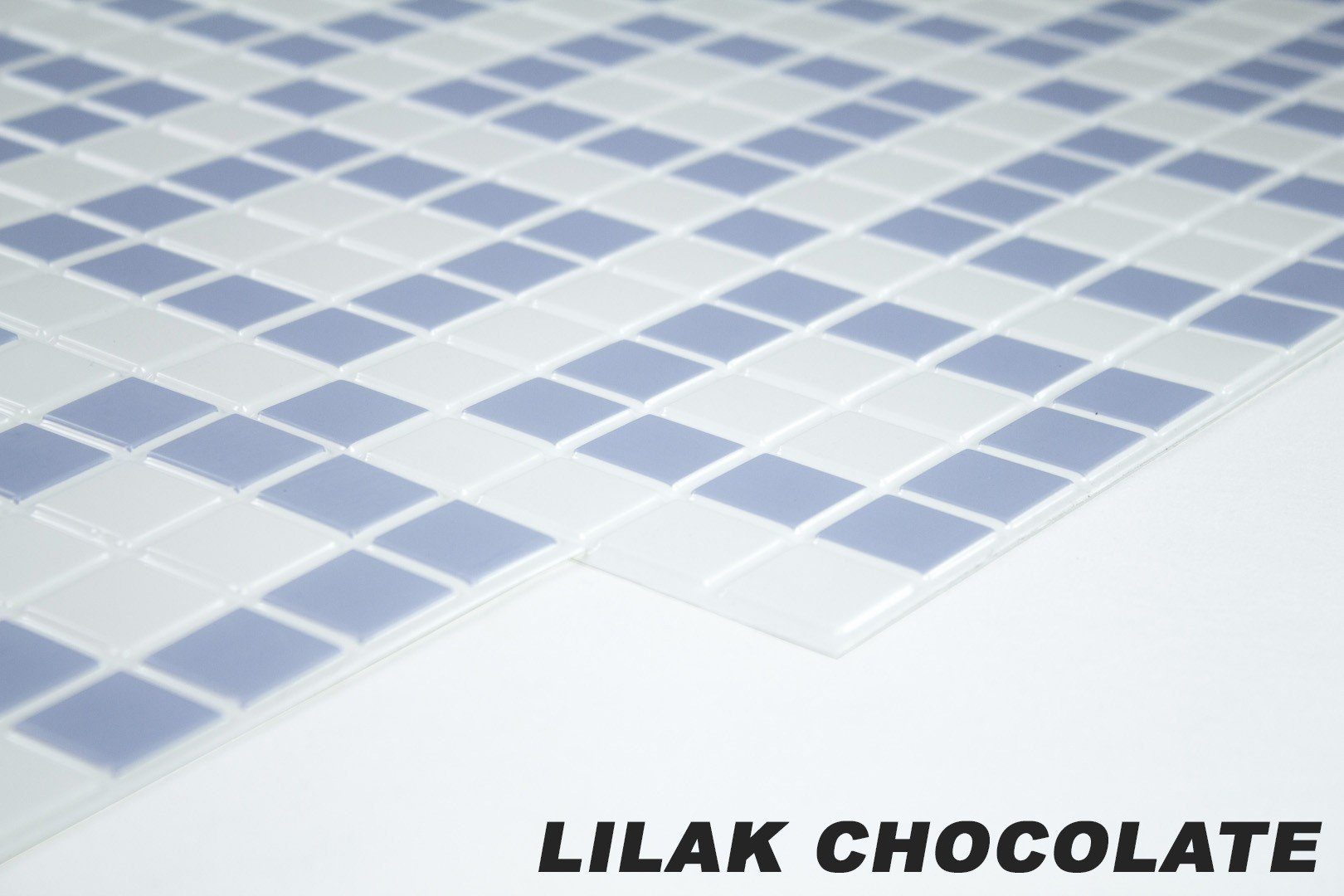 Hexim Wanddekoobjekt LILAK CHOCOLATE (Restposten! - stabile und pflegeleichte PVC Platten zur Wandverkleidung z. B. als Küchenrückwand (950x480mm) Küchenrückwand)