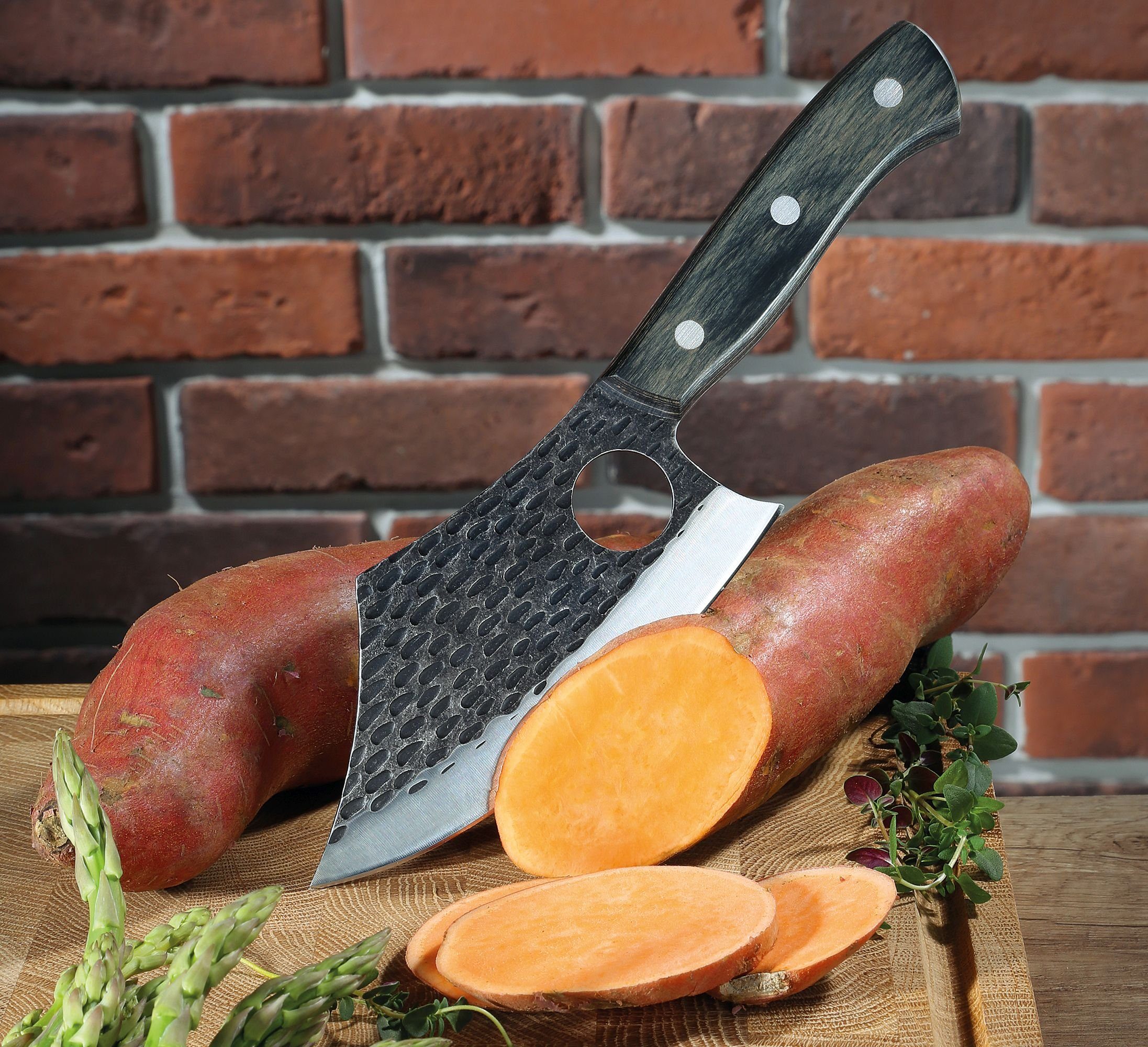 ZASSENHAUS Kochmesser Küchenmesser Kochmesser Chefmesser Messer 28cm Zasssenhaus FARMER