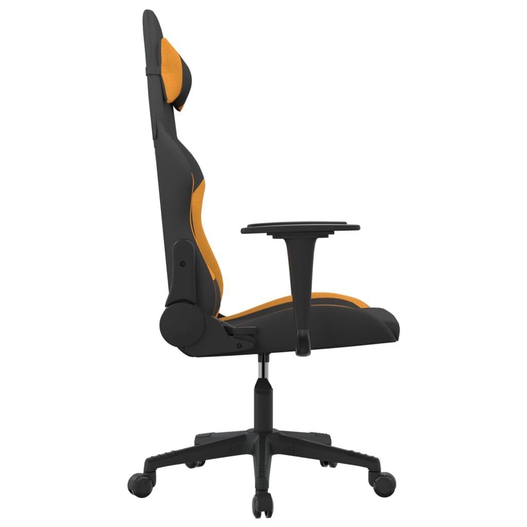 furnicato und Stoff Schwarz St) Orange Gaming-Stuhl (1