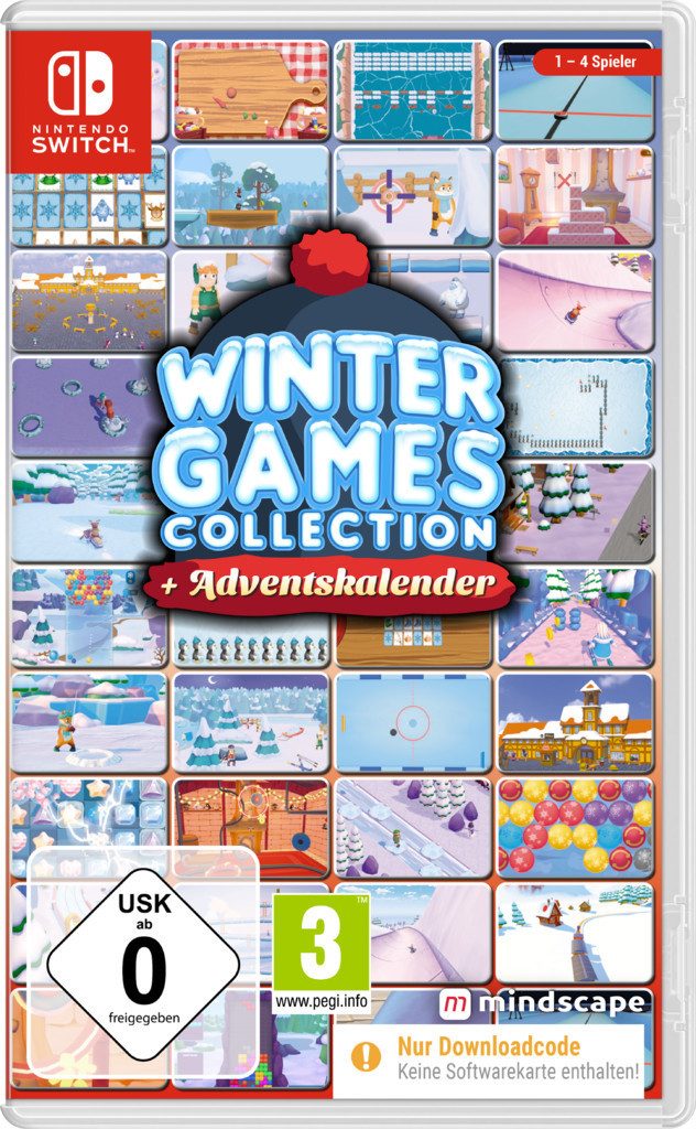 Winter Games Collection + Adventskalender (Code in Box) Nintendo Switch