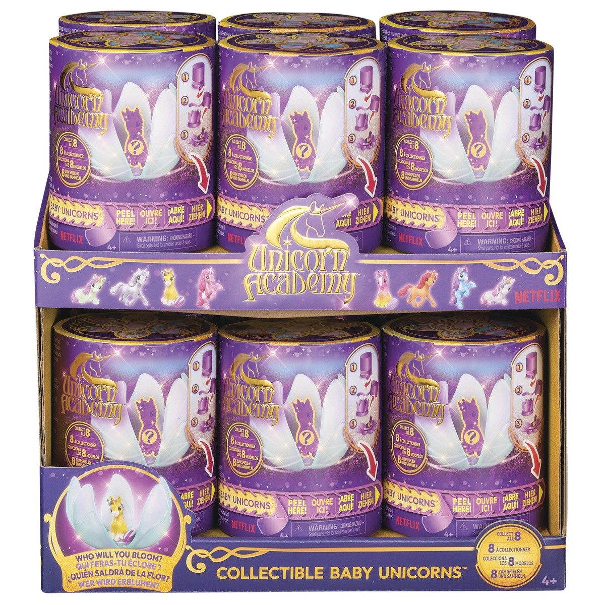 Amigo Spiel + Freizeit GmbH Anziehpuppe Unicorn Academy Baby Unicorn Collectibles