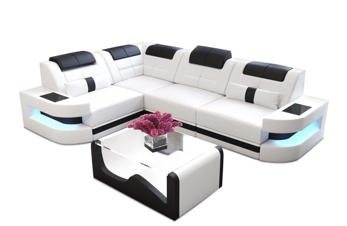 Sofa Dreams Ecksofa Ledercouch Sofa Leder günstig online kaufen