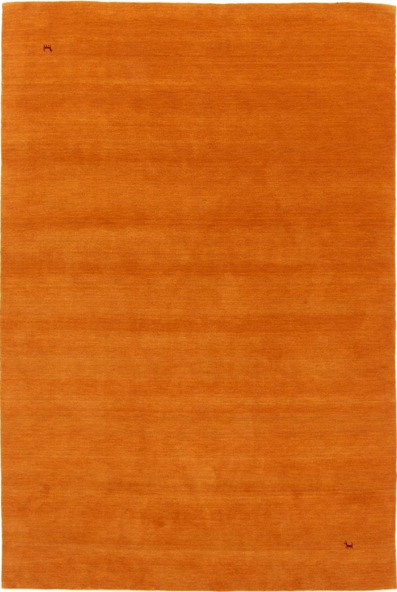 Orientteppich Loom Gabbeh Orange 245x293 Moderner Orientteppich, Nain Trading, rechteckig, Höhe: 12 mm