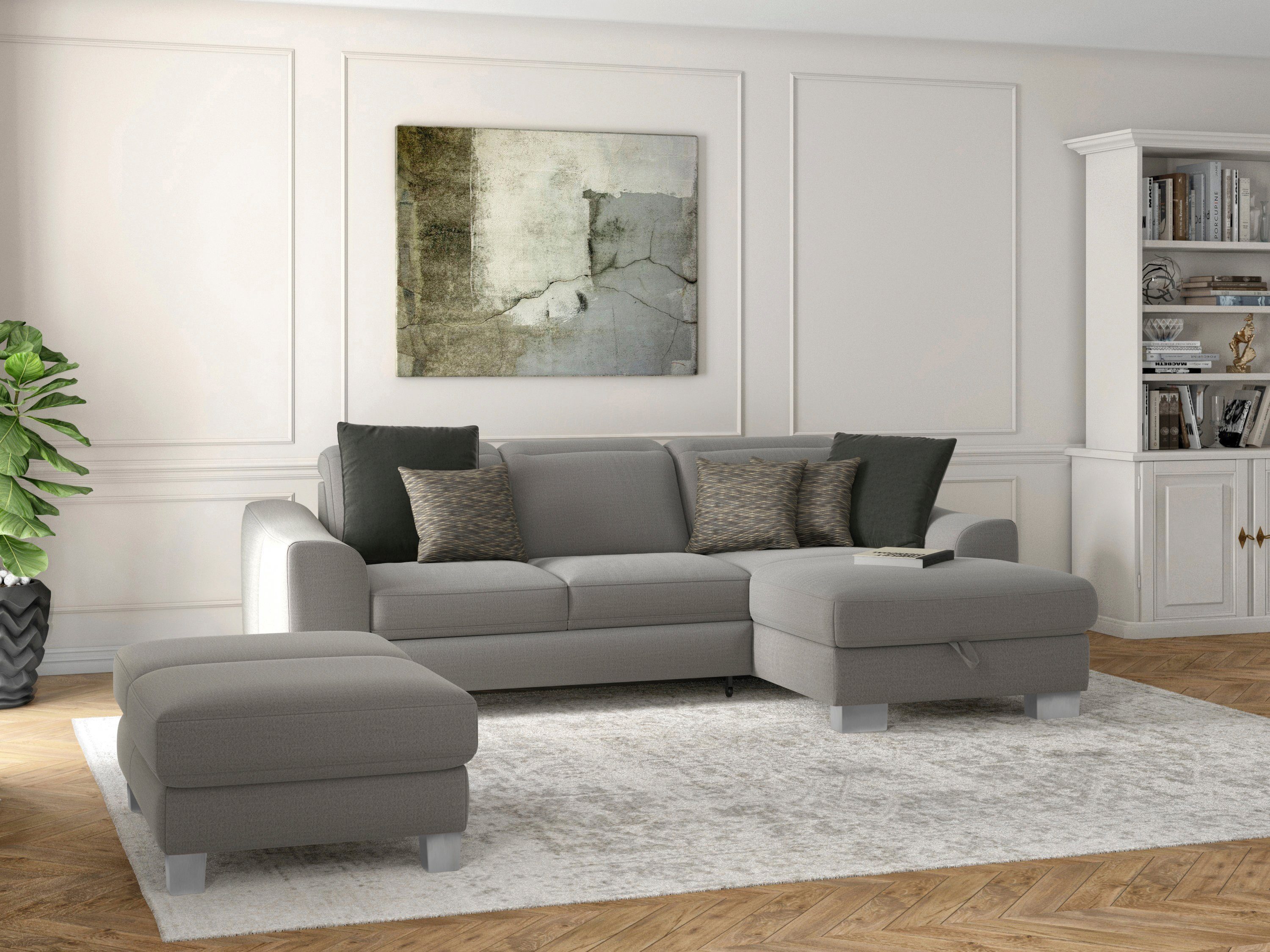sit&more Ecksofa Dundee L-Form, mit Federkern günstig online kaufen