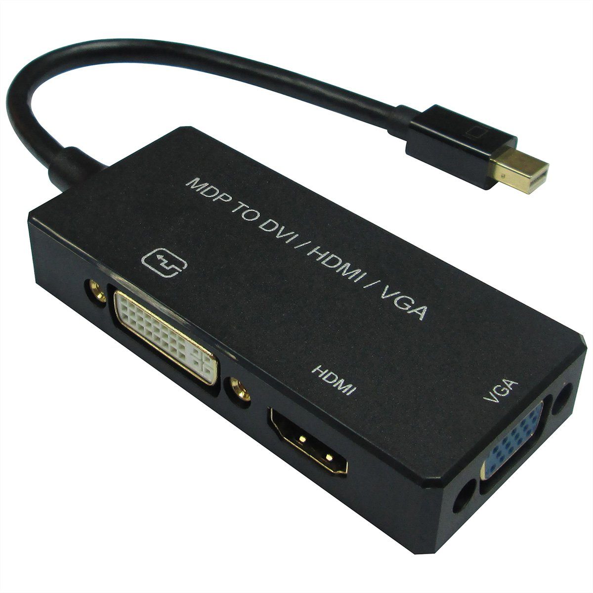 Adapterkabel Mini DisplayPort - VGA / DVI / HDMI, v1.2 Audio- & Video-Adapter