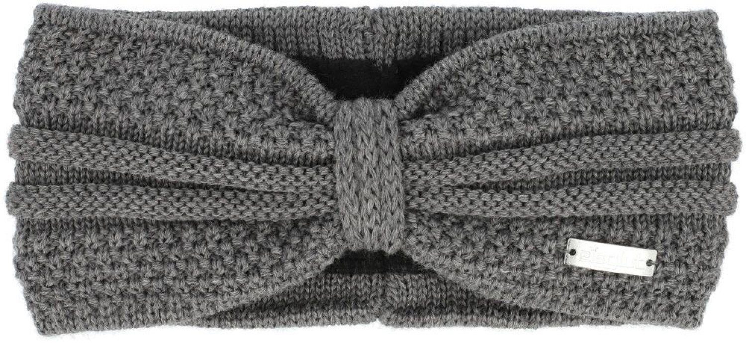 Esmeralda 480-GRAU Eisglut Stirnband Fleece Stirnband mit MEL. Innenband