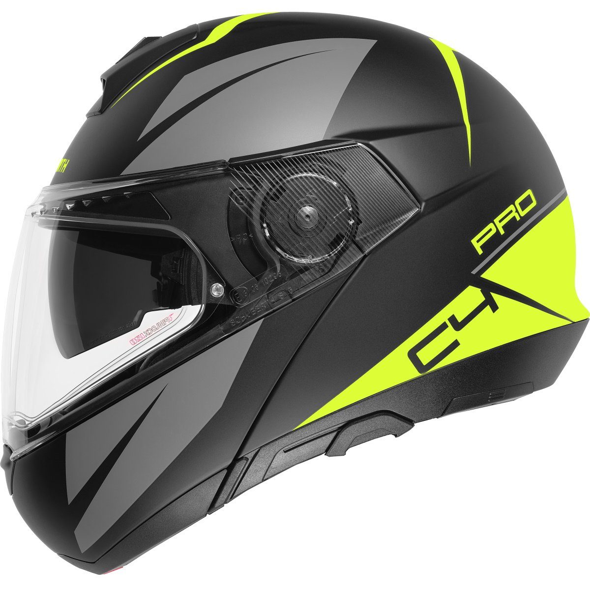 Schuberth Motorradhelm Schuberth C4 Pro Klapphelm Merak Yellow