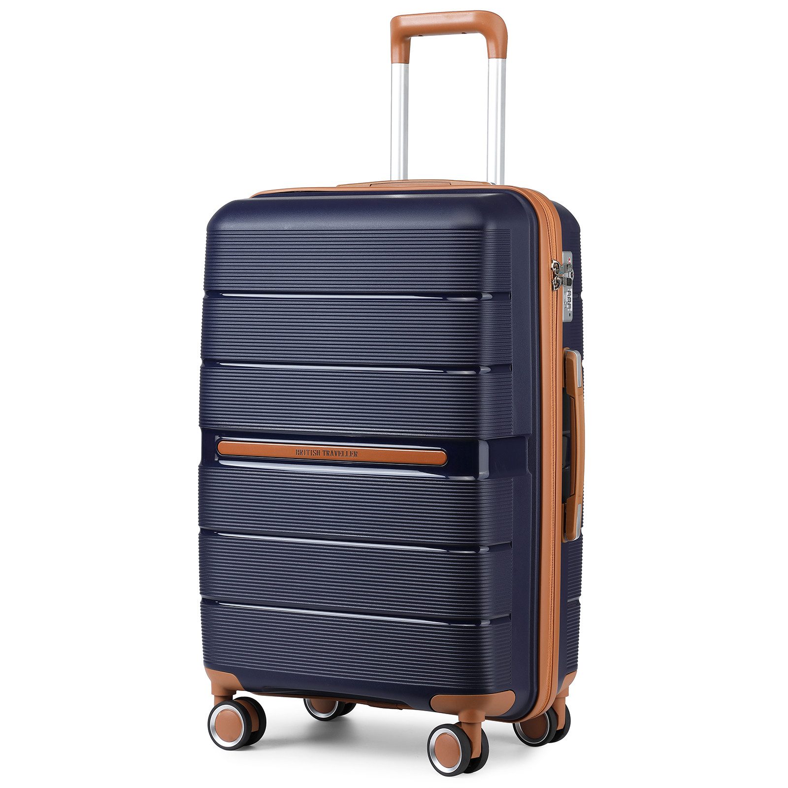 British Traveller Handgepäck-Trolley Reisekoffer Hartschalenkoffer aus günstig online kaufen