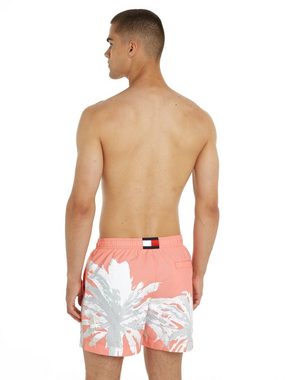 Tommy Hilfiger Swimwear Badeshorts MEDIUM DRAWSTRING PLACED mit Palmenprint