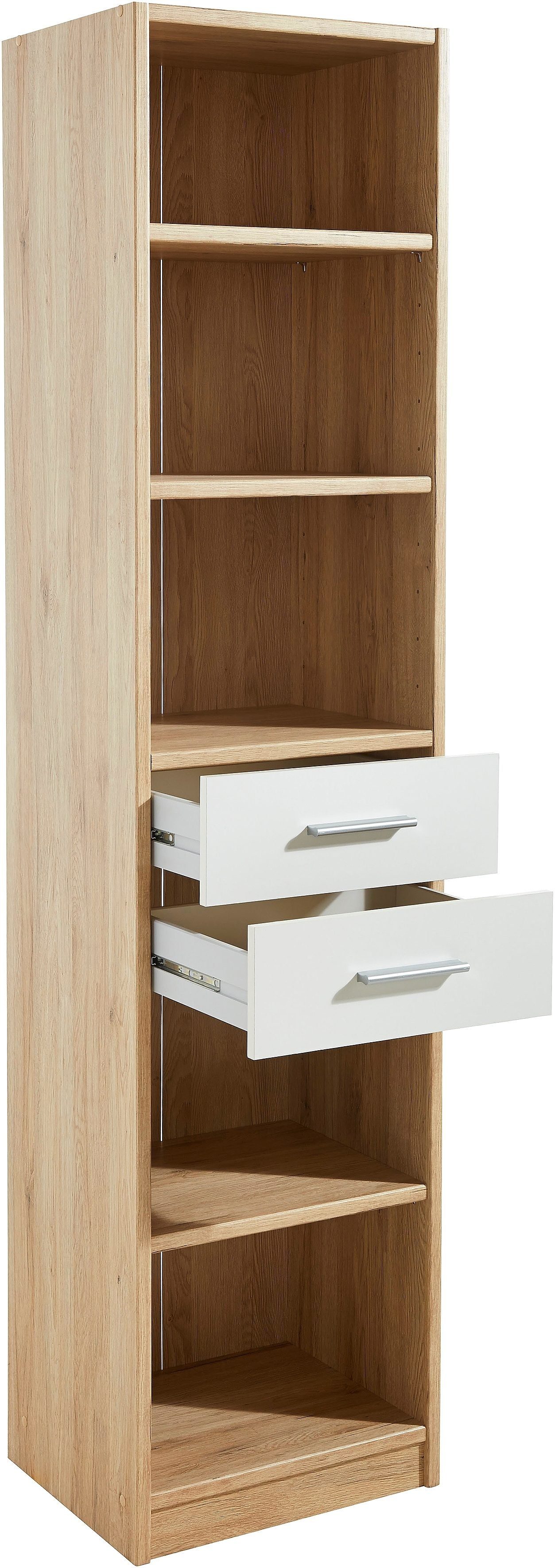 Wimex Regal Joker, hohes Bücherregal mit 2 Schubladen