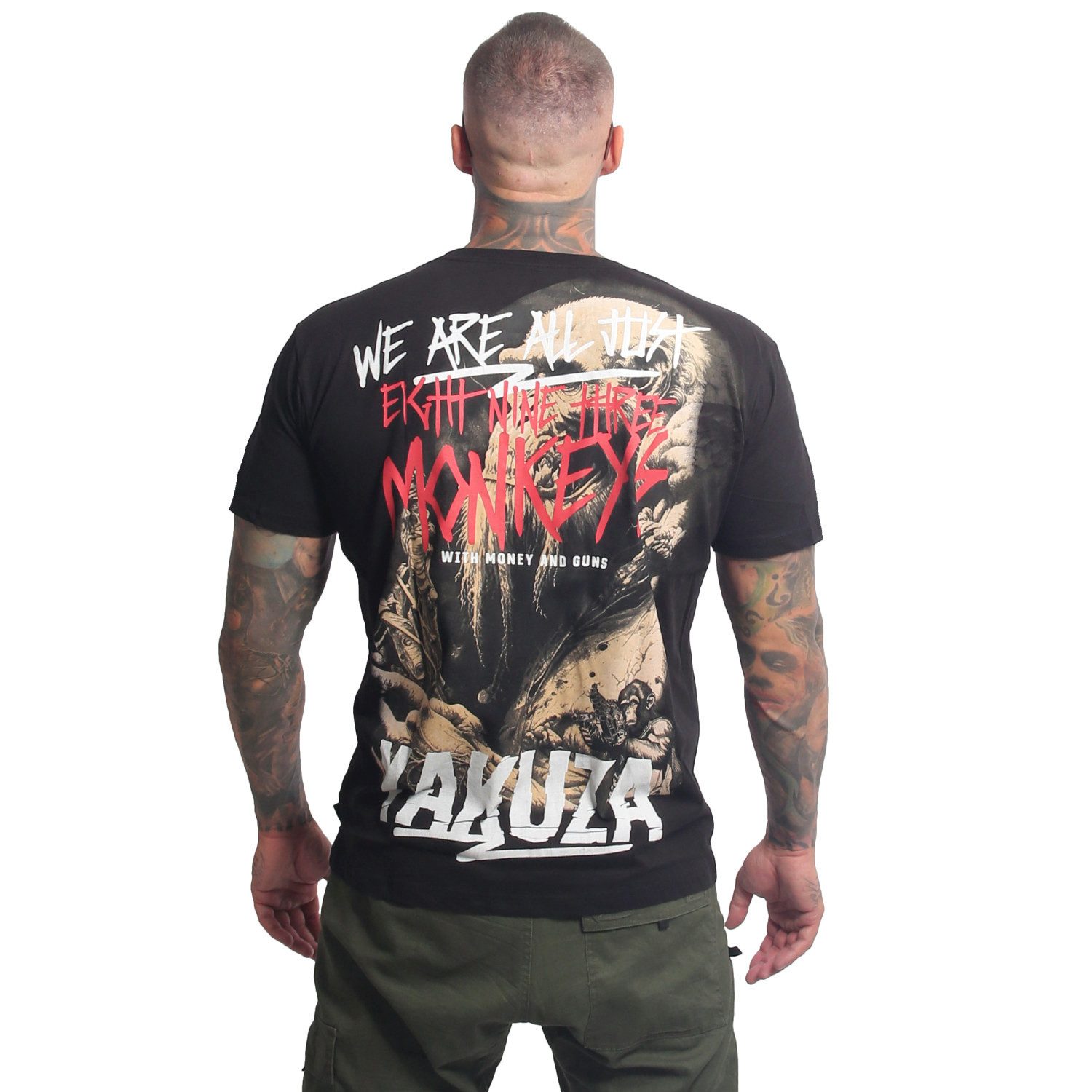 YAKUZA T-Shirt Monkeys günstig online kaufen