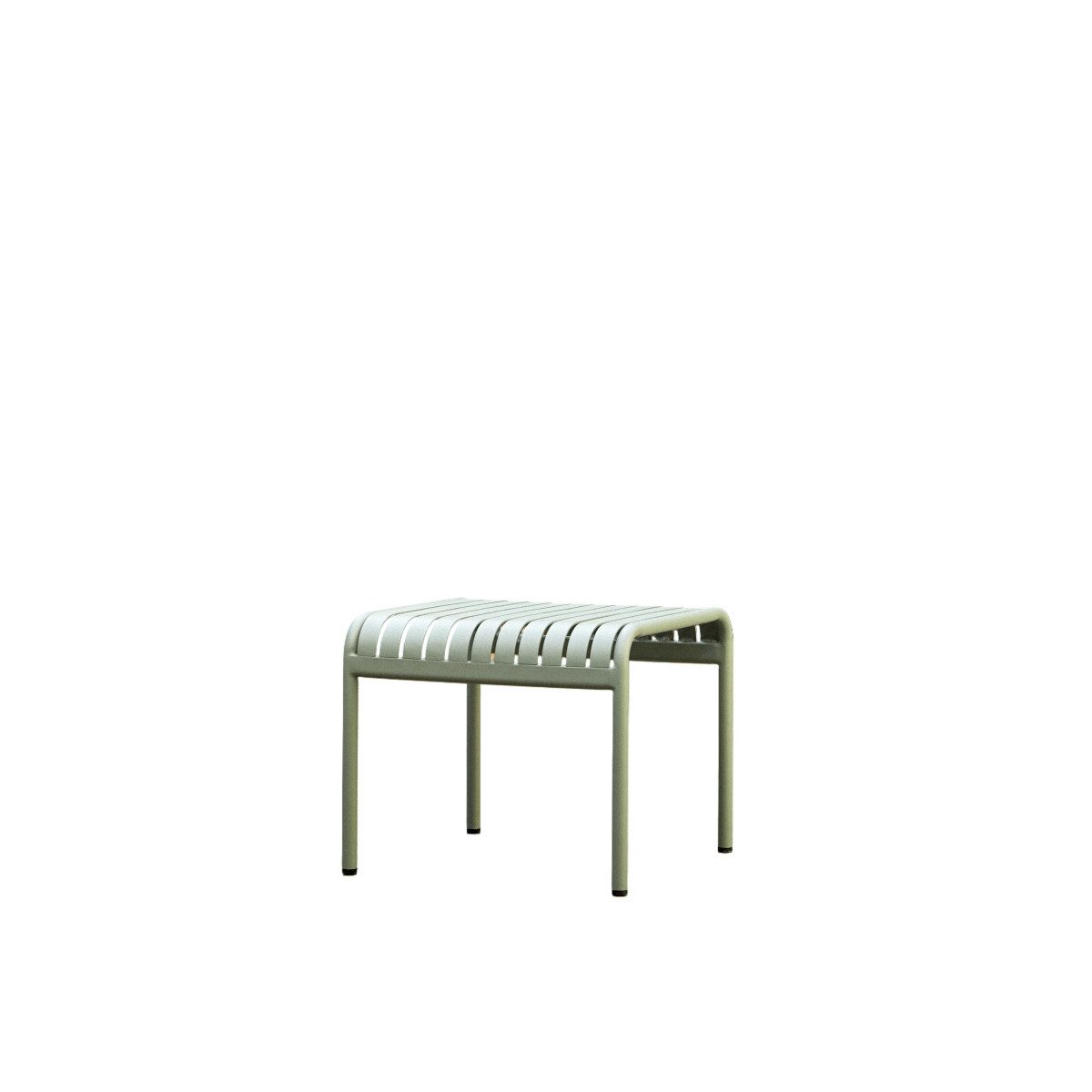 Tikamoon Gartenlounge-Set Grüner Beistelltisch aus Metall Gaby, (1-tlg)