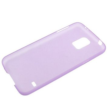 König Design Handyhülle Samsung Galaxy S5 Mini, Samsung Galaxy S5 Mini Handyhülle Backcover Violett