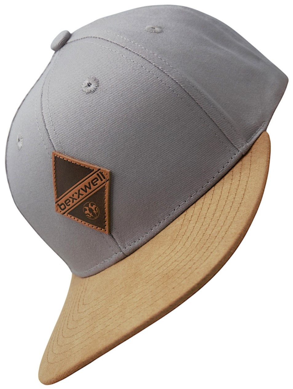 Snapback Cap für Kinder mit Lederpatch (optimale Passform, Unisex)