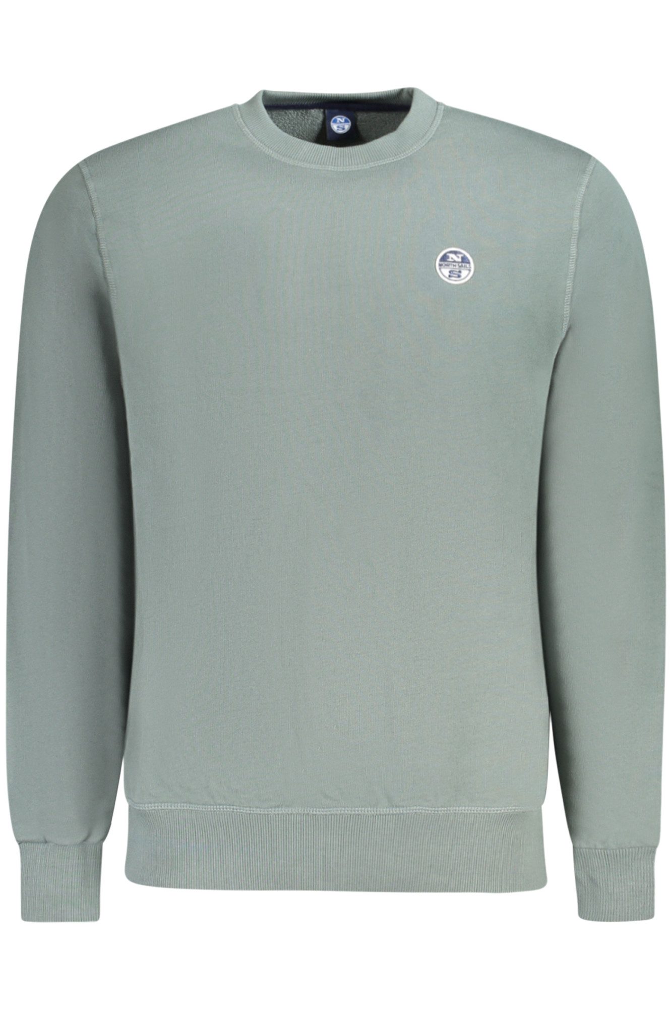 North Sails Sweatshirt Grünes Herren-Sweatshirt: Rundhalsausschnitt &