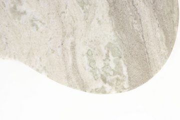 Trendmöbel24 Couchtisch Couchtisch PELI aus Mangoholz mit Marmortischplatte
