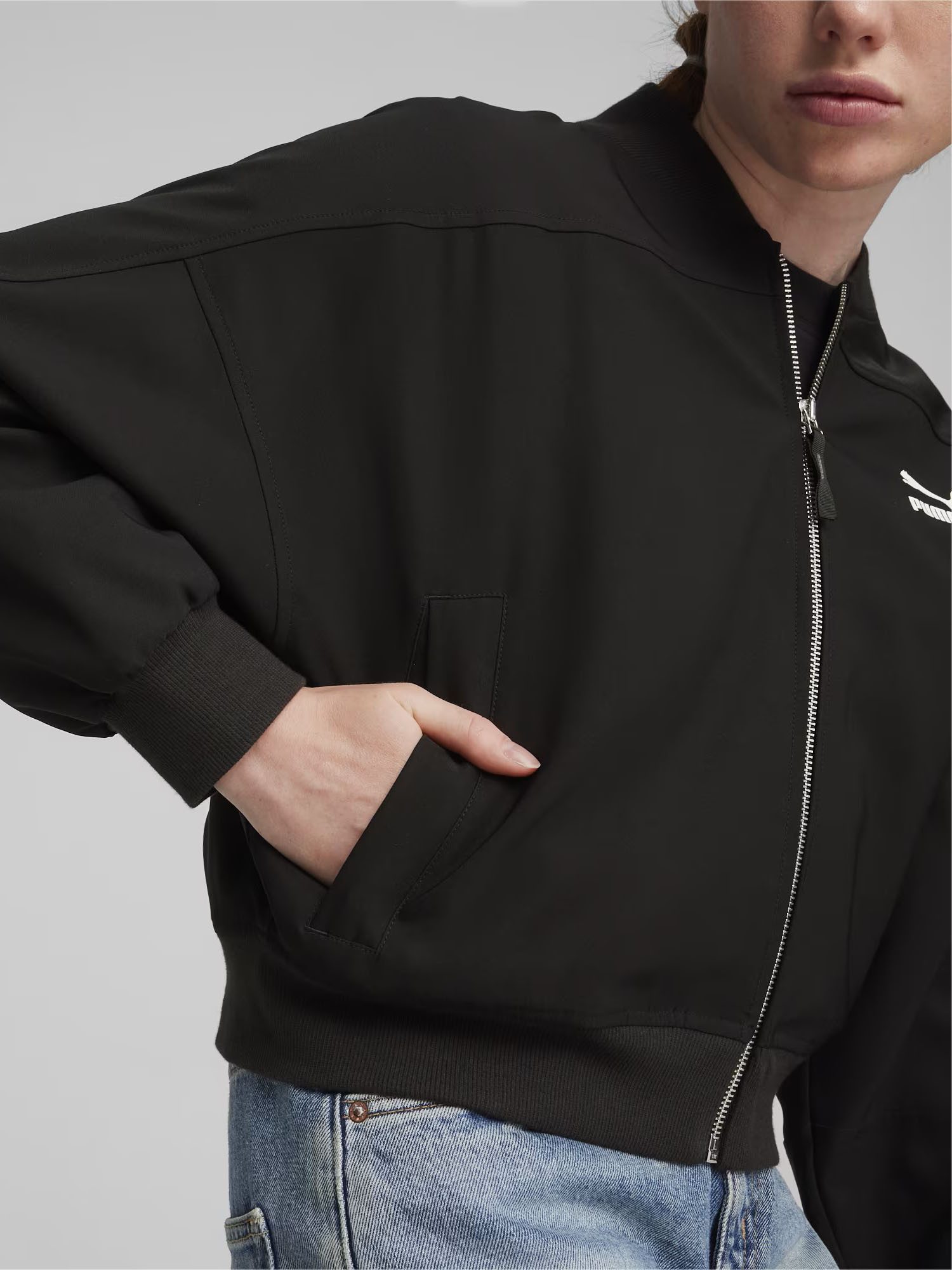 PUMA Bomberjacke Puma Classics Shiny Bomber Jacket