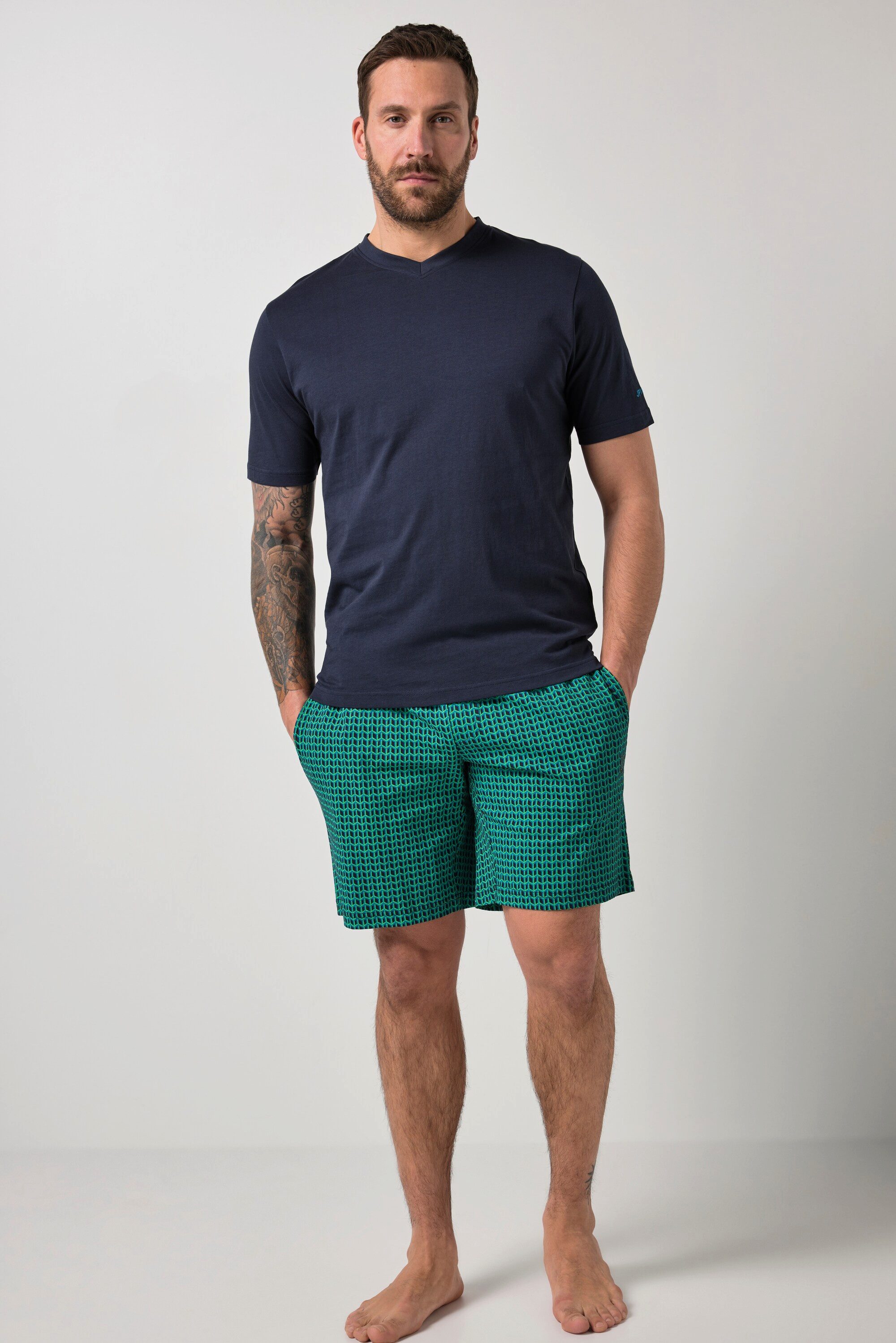 Schlafanzug Schlafanzug Homewear Zweiteiler bis 8 XL