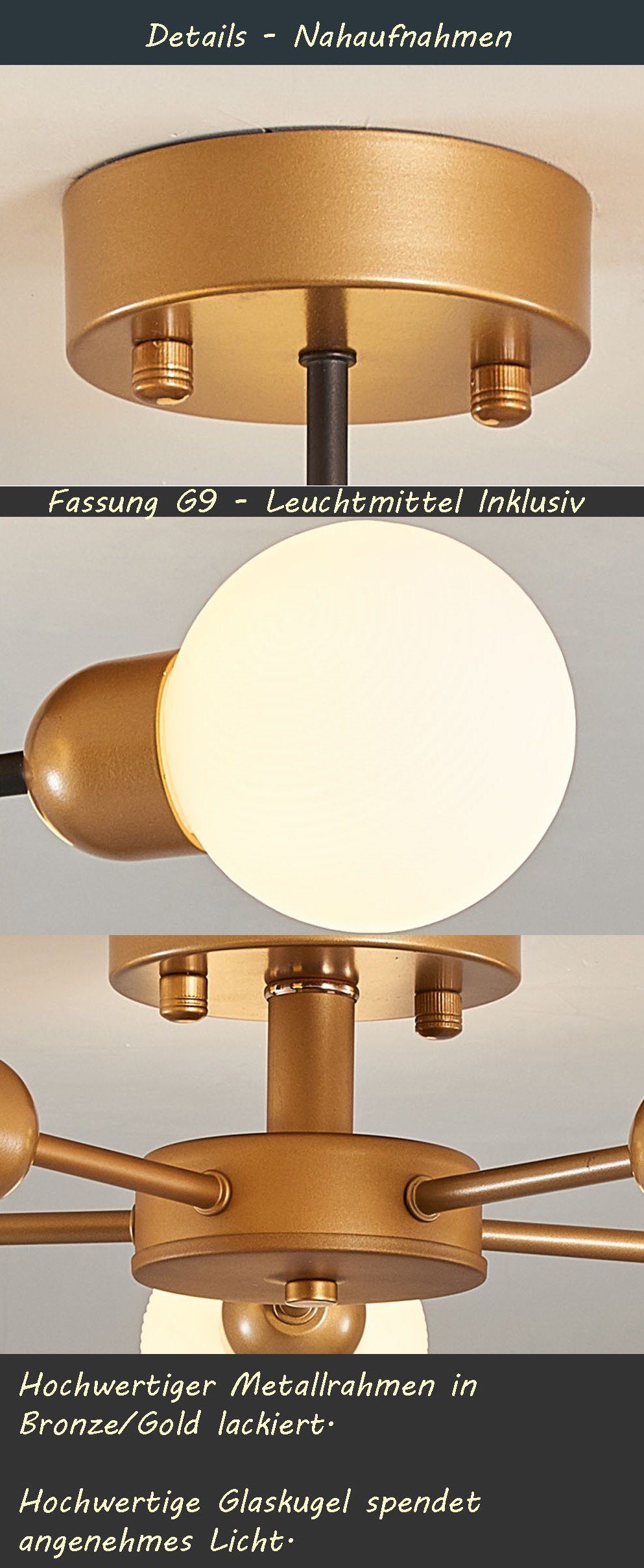Euroton LED Deckenleuchte LED Deckenleuchte E14 günstig online kaufen
