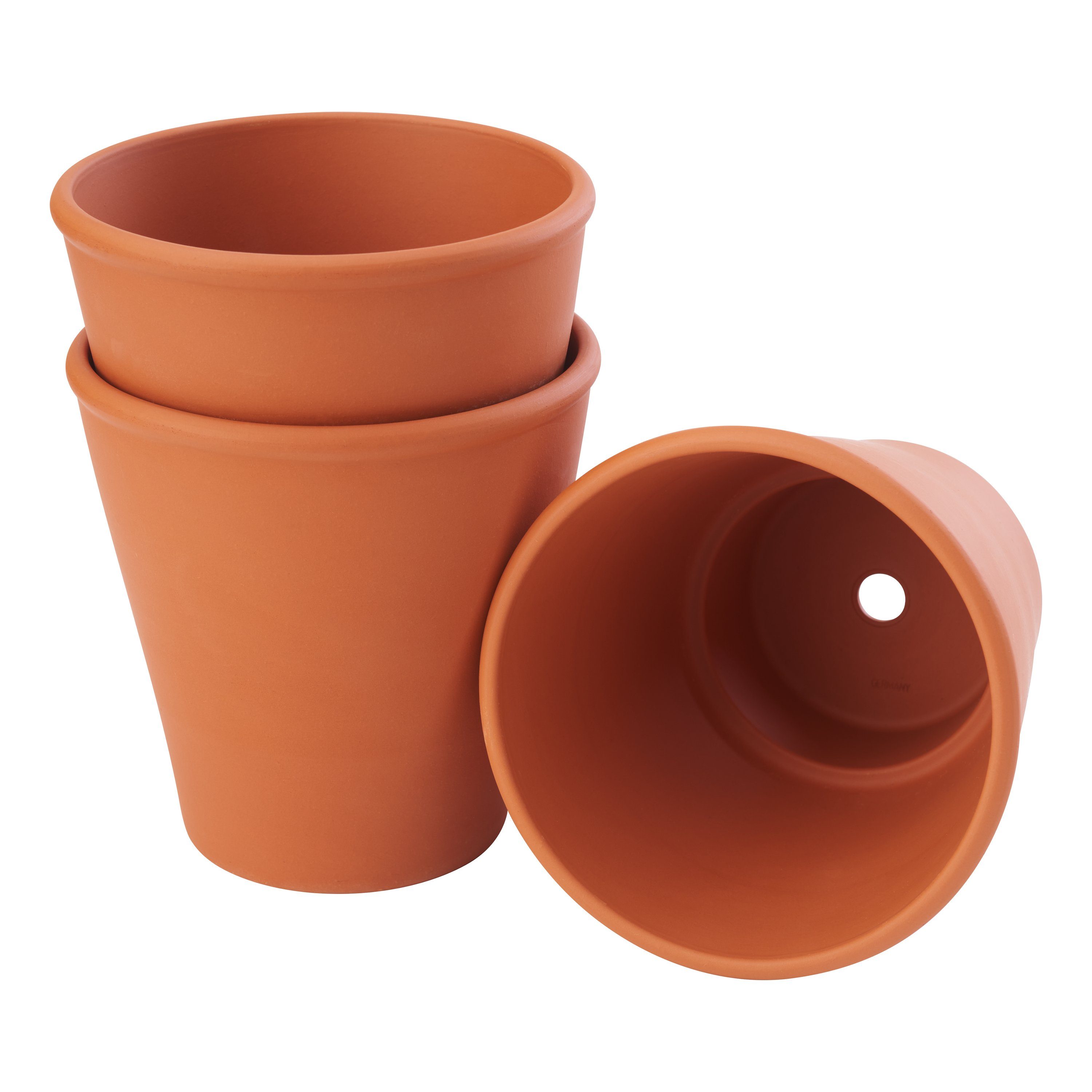 VBS Blumentopf Terrakotta, 3 Stück günstig online kaufen