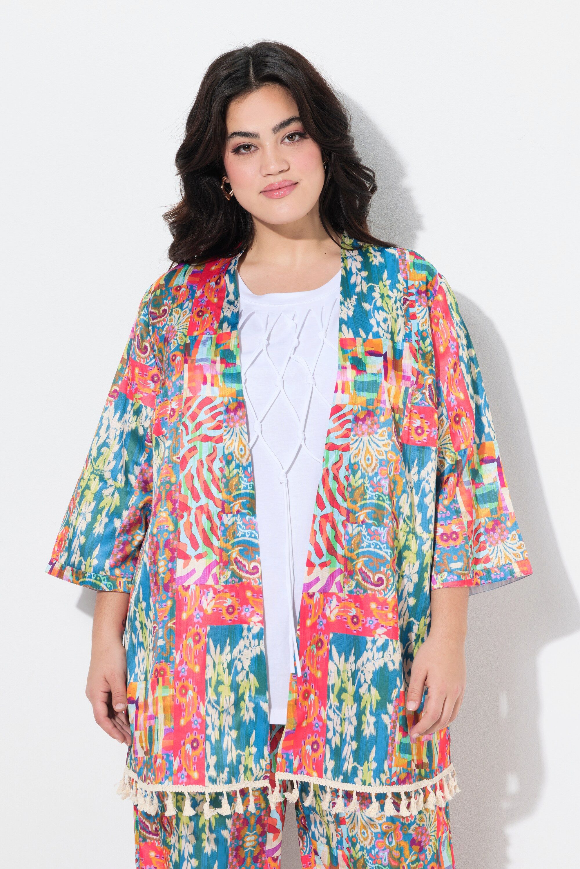 Angel of Style Longbluse Kimono Satin günstig online kaufen