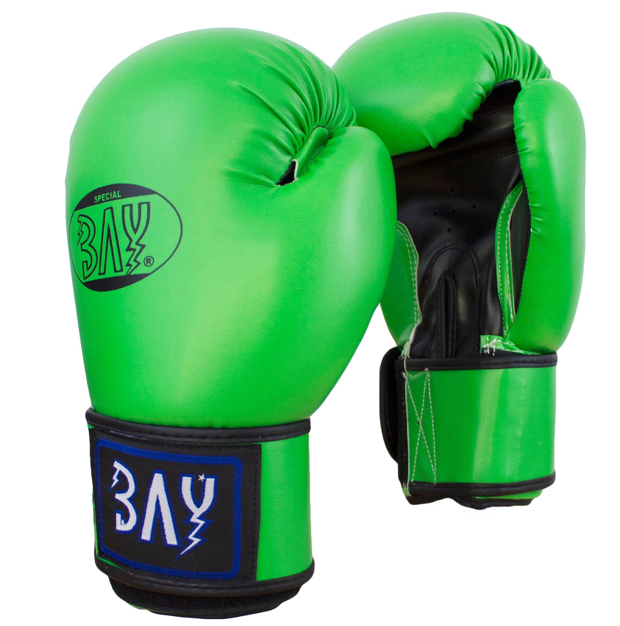 BAY-Sports Boxhandschuhe Future Box-Handschuhe grün Boxen Kickboxen