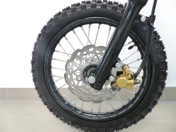 KXD Dirt-Bike KXD Dirt Bike 125ccm 17/14 Zoll Cross Vollcross Pocketbike Pit Enduro