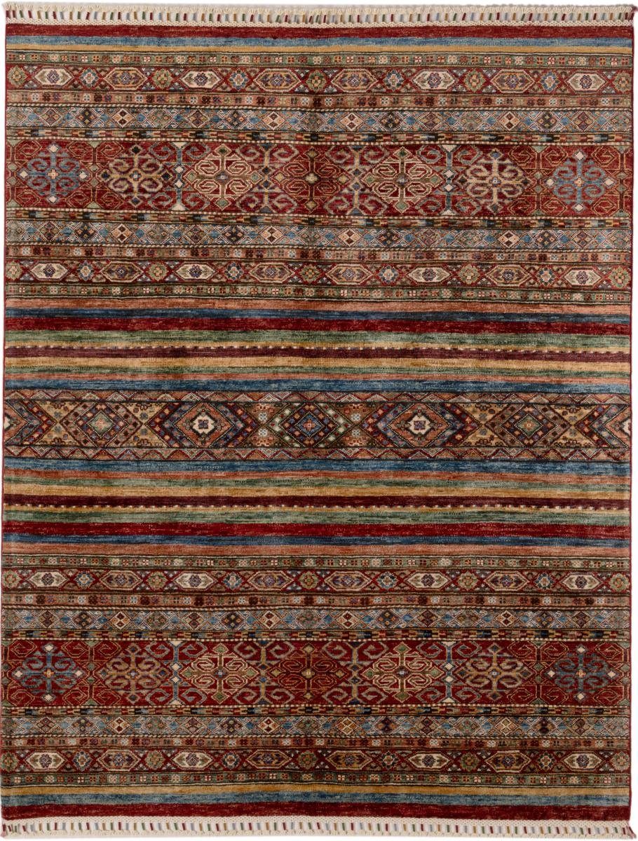 Orientteppich Arijana Shaal 152x193 Handgeknüpfter 5 mm rechteckig, Nain Trading, Orientteppich, Höhe