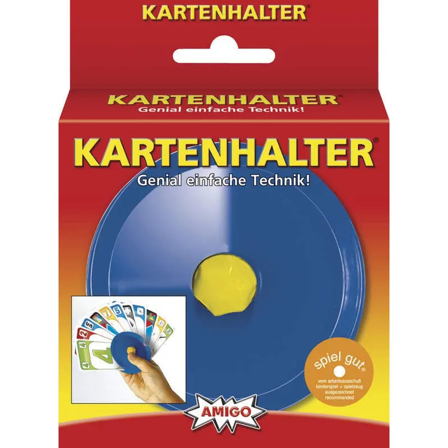 Spiel Kartenhalter, blau (Spiel-Zubehör)