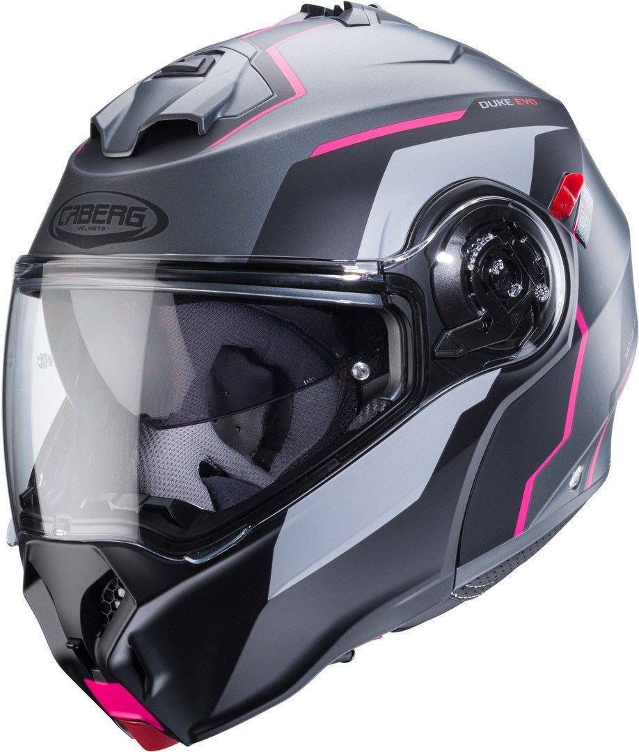 Caberg Motorradhelm Duke Evo Move Klapphelm, Vorbereitet Für Kommunikationssystem,integriertes Sonnenvisier