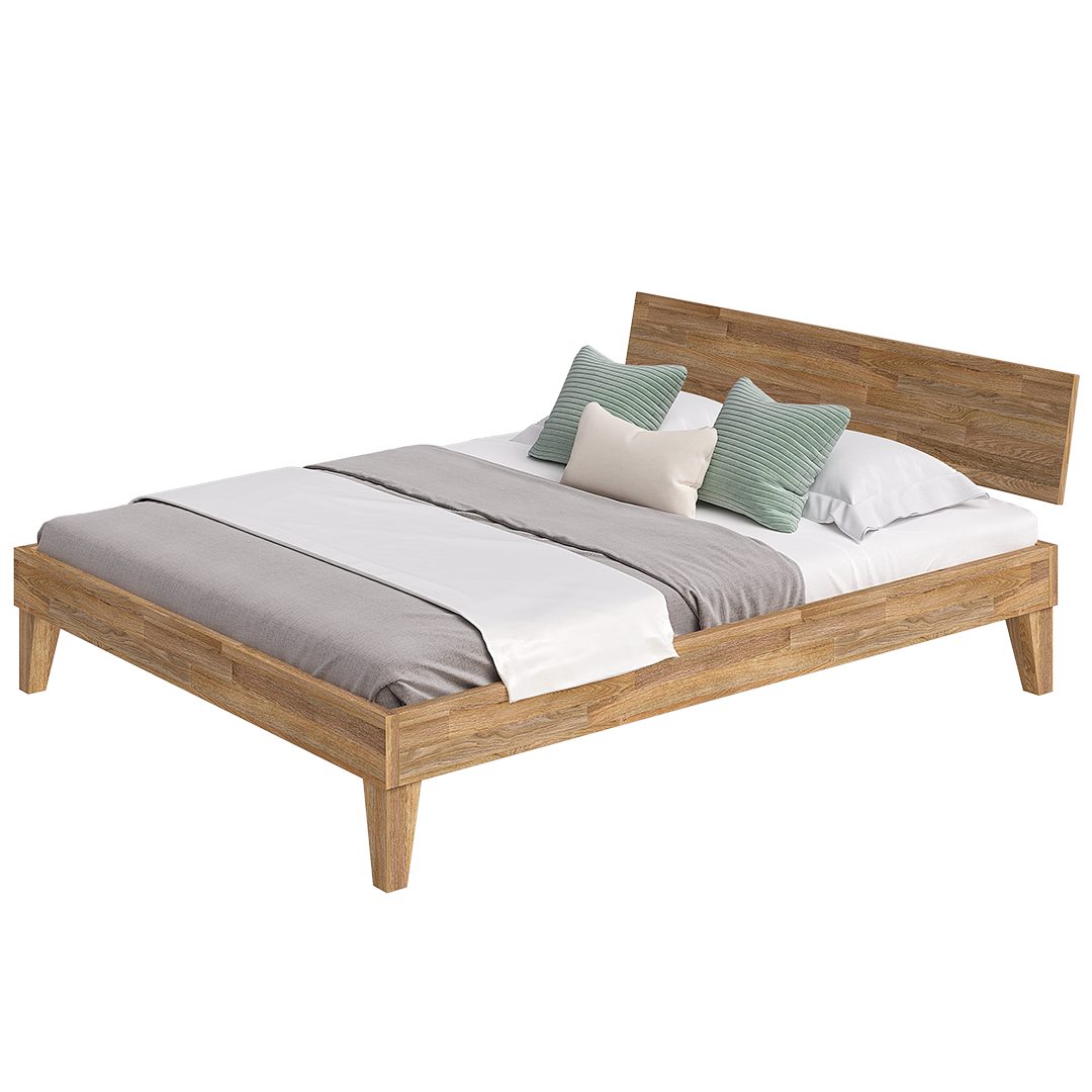 skølm Massivholzbett Asgard aus Eiche (geölt), günstig online kaufen