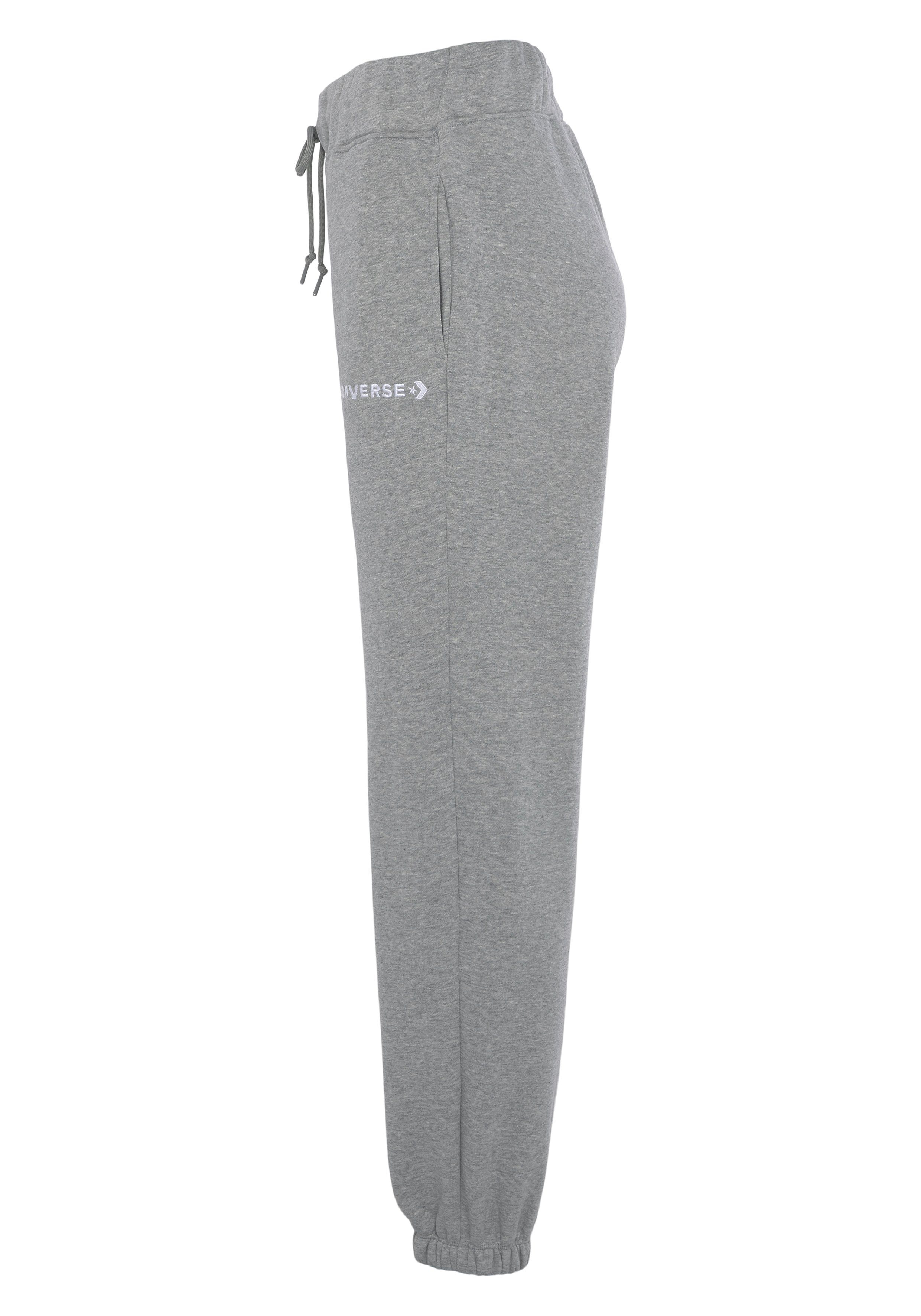 WORDMARK HEATHER JOGGER Jogginghose GREY FLEECE Converse VINTAGE