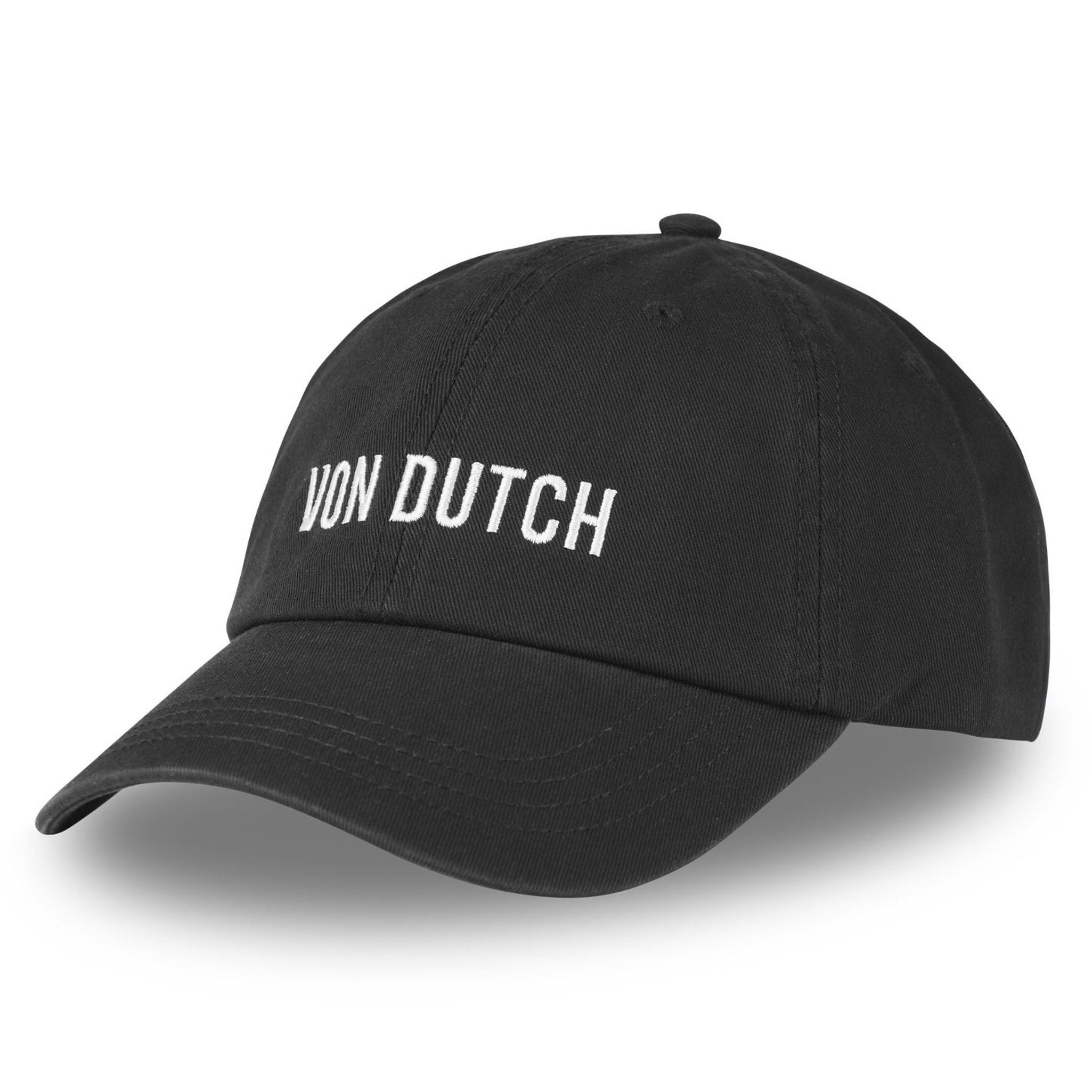 Von Dutch Baseball Cap Von Dutch Originals Dad Cap Basic Broderie Off White (Basecap, Basecap, Dad Cap)