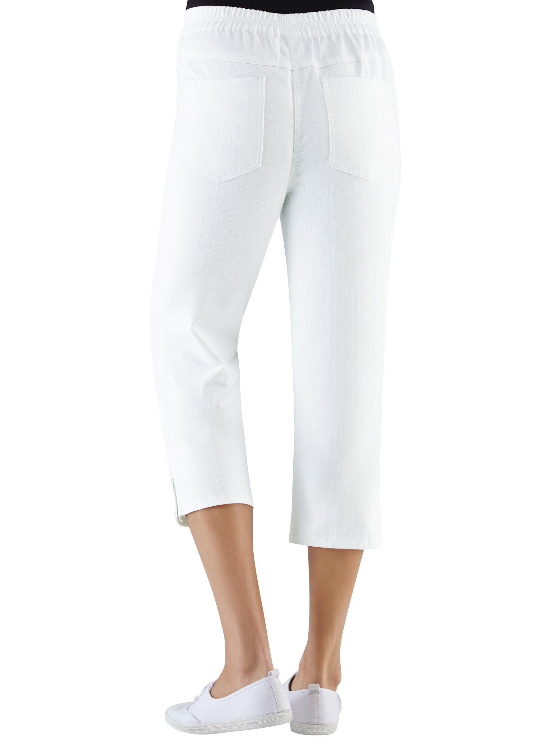 Witt Jeansshorts Capri-Jeans komfortabel