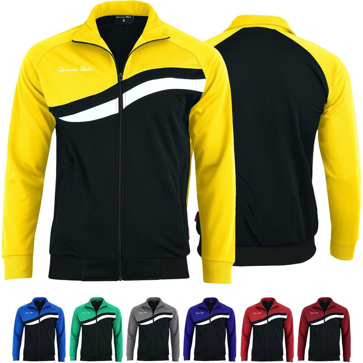 German Wear Trainingsjacke GW779J Herren Trainingsjacke Sportjacke Joggingjacke