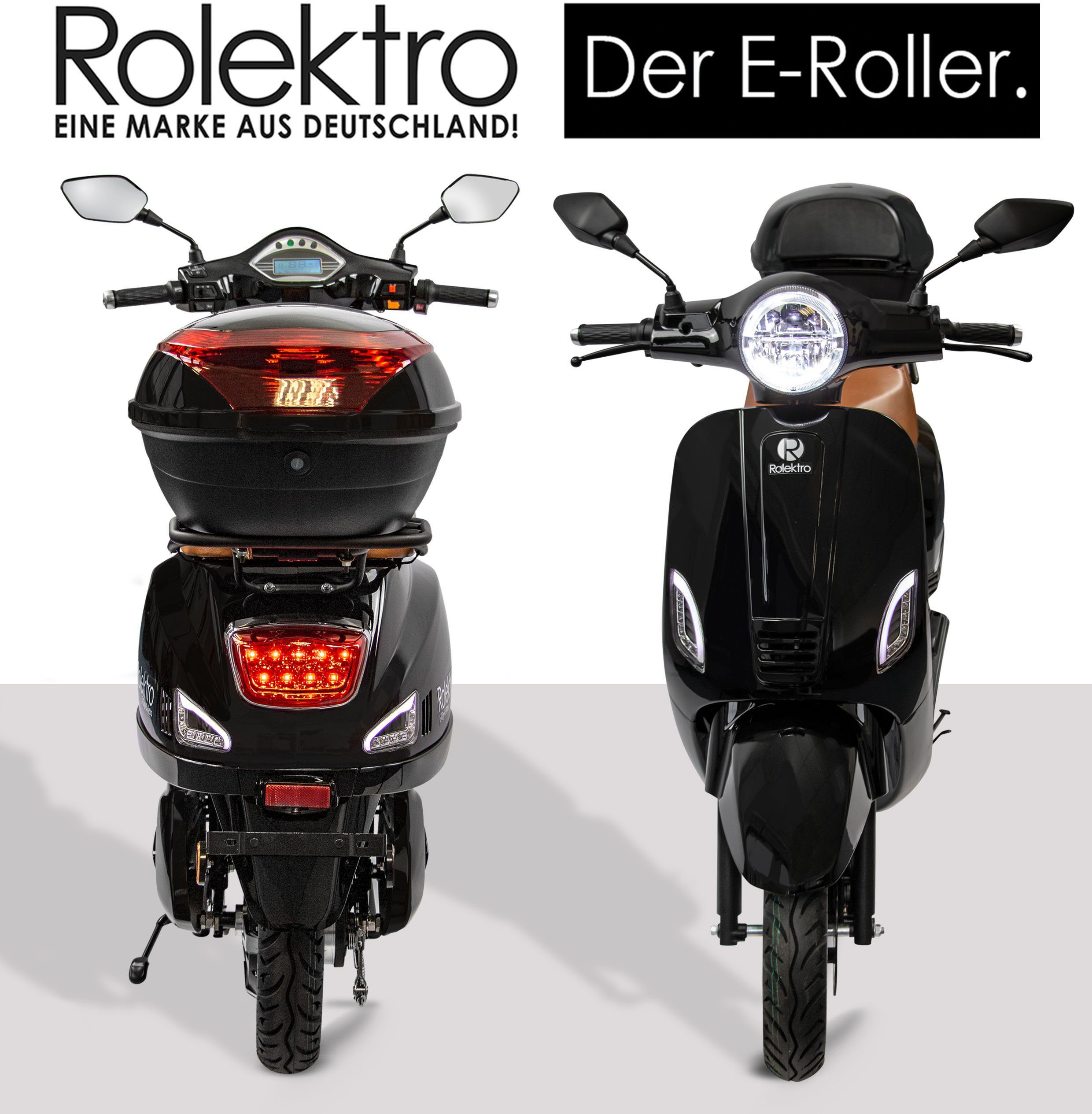 Lithium, Rolektro km/h W, 45 Retro 2000 2021, V. 45 E-Motorroller