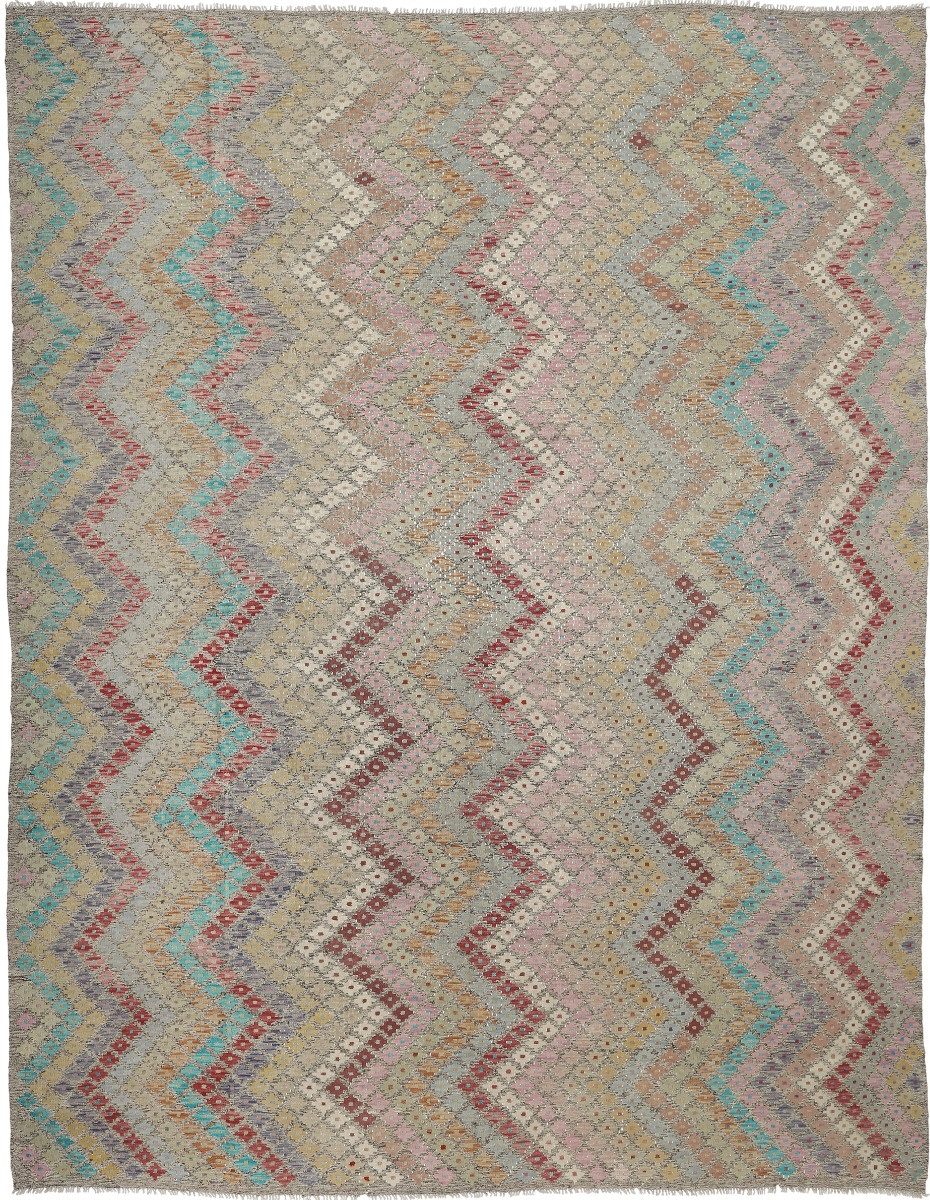 Carpet Avenue Teppich Kelim Afghan Royal 390x311, Rechteck, Höhe: 4 mm