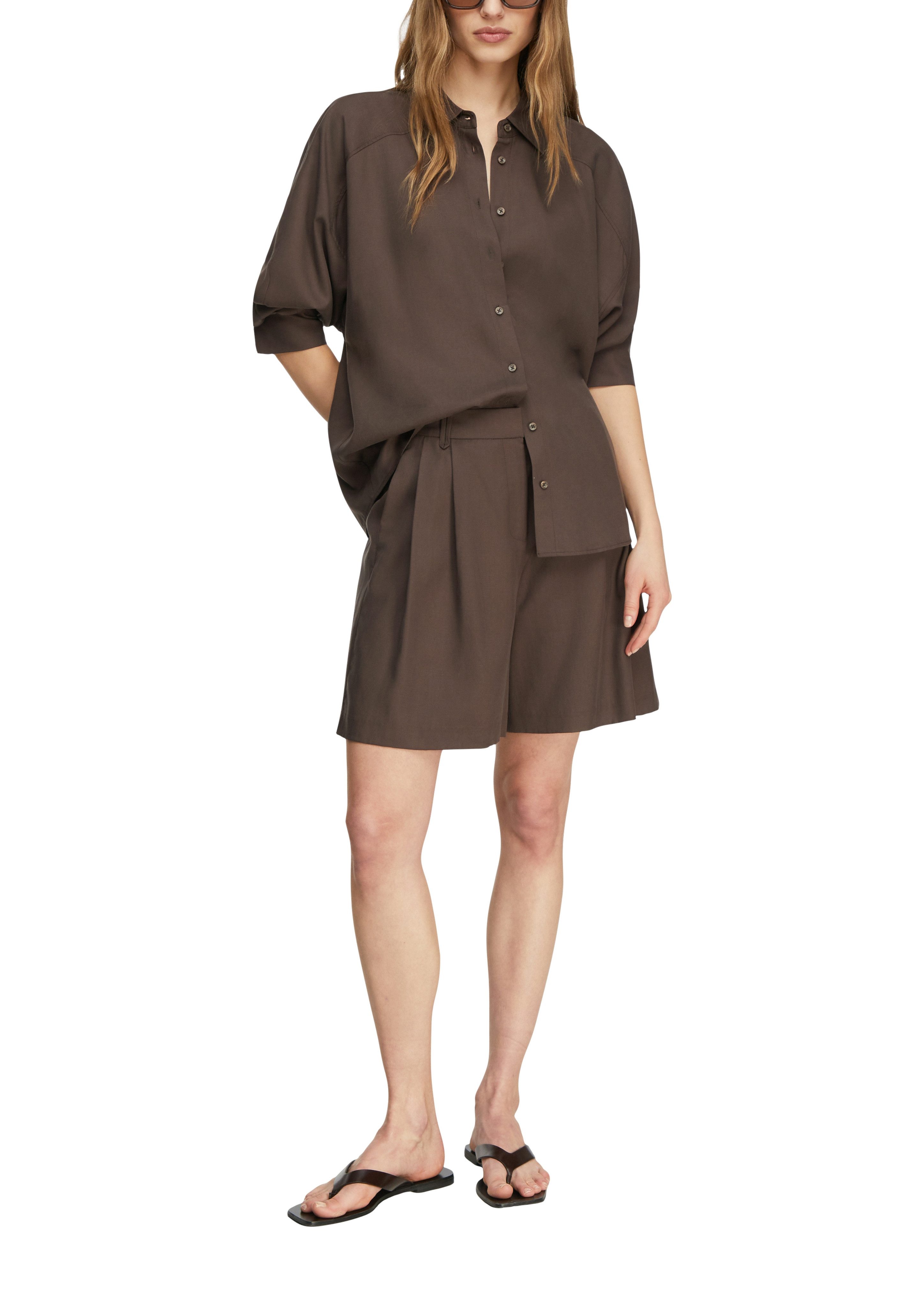 comma Shorts Sommer-Shorts im Rock-Look