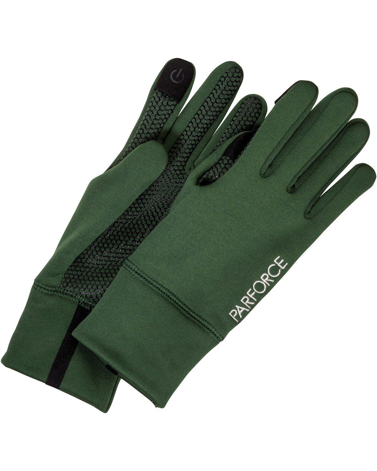 Parforce Fleecehandschuhe Powerstretch-Handschuhe E-Tip n\' Grip | Handschuhe