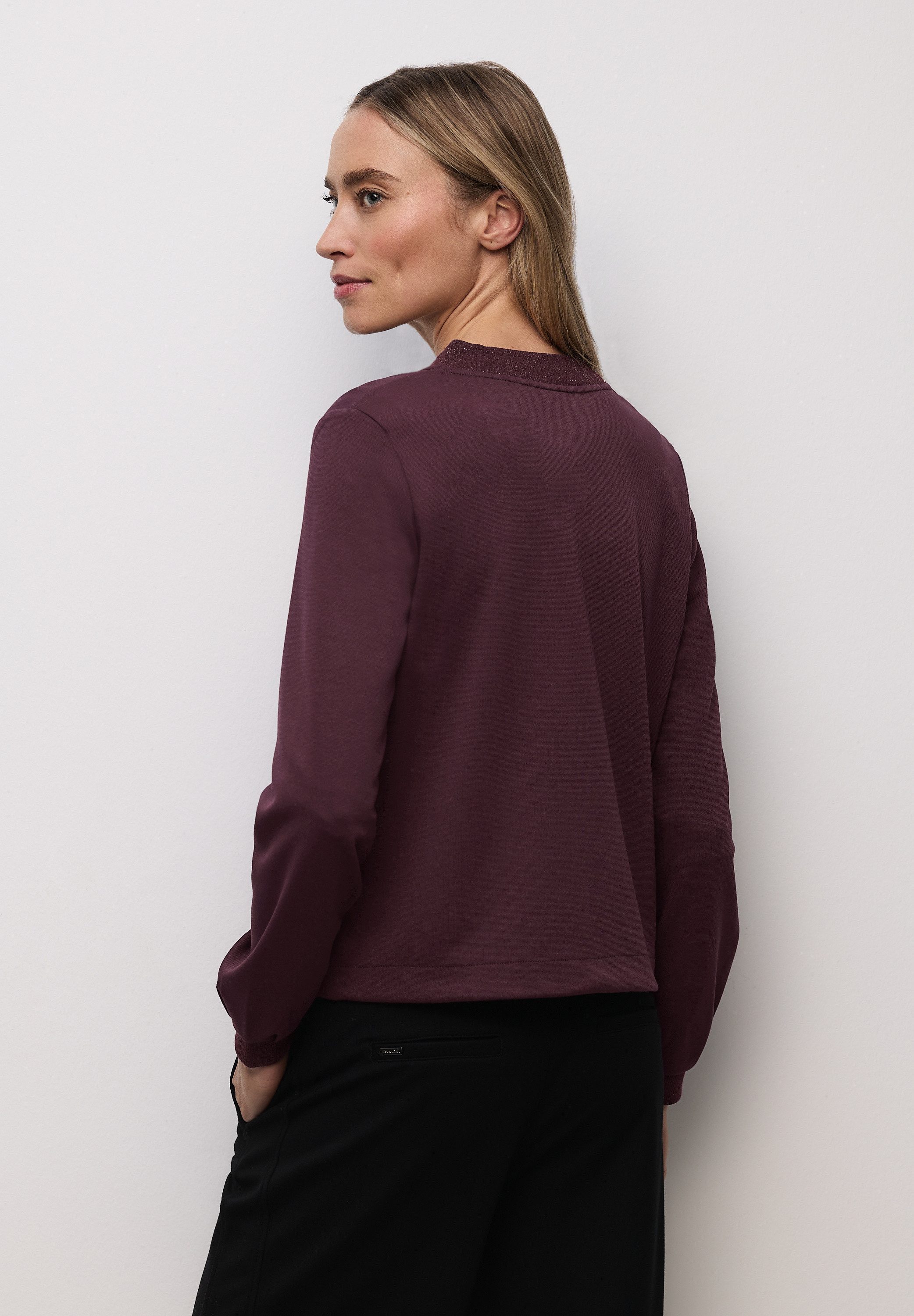 STREET ONE Cardigan mit Elastiksaum günstig online kaufen