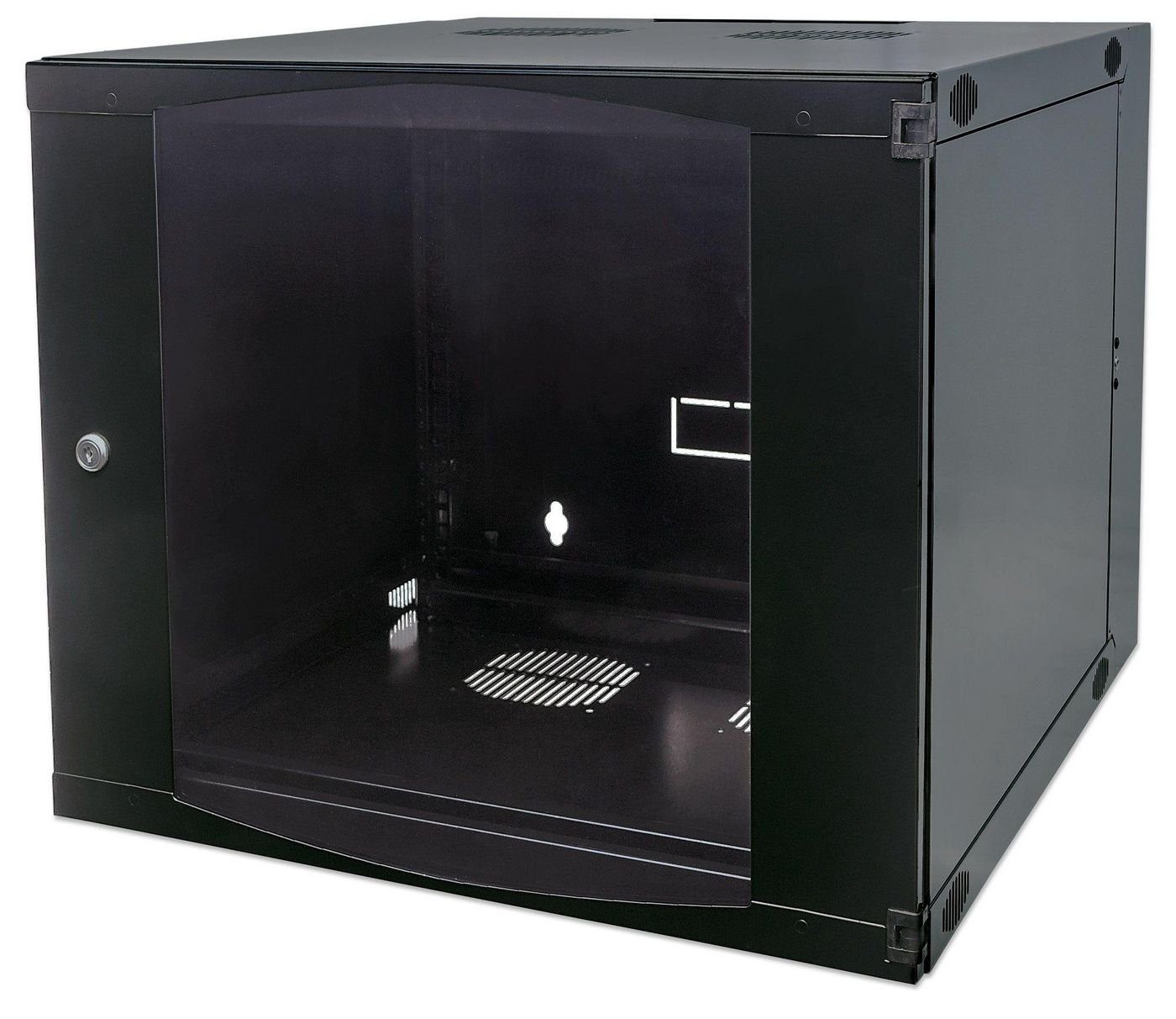 Netzwerkschrank INTELLINET Wandverteiler Intellinet 9HE 540x600mm Schwenkrahmen schw